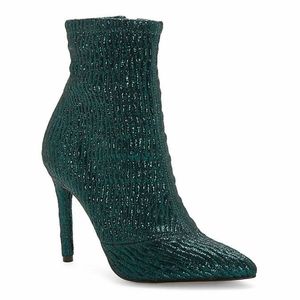 New Jessica Simpson Dark Green Lailra Booties